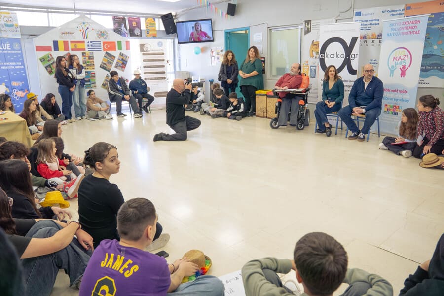 Ο Κόσμος Αντίστροφα στο 12ο Γυμνάσιο Ηρακλείου Ιανουάριος 2026 1